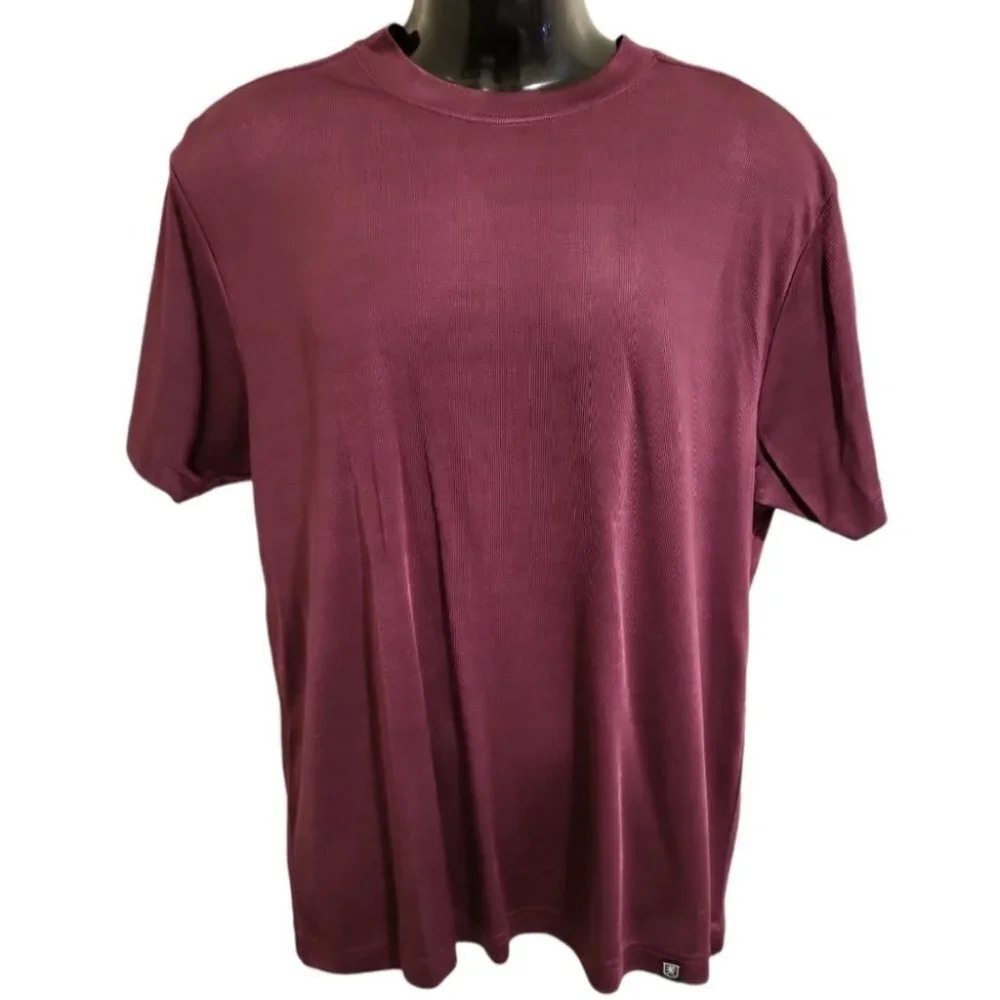 Stacy Adams Men's Mock Neck Shirt (size L)